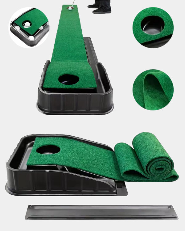 Indoor Golf Putting Mat with Auto-Ball Return NAYS Pick