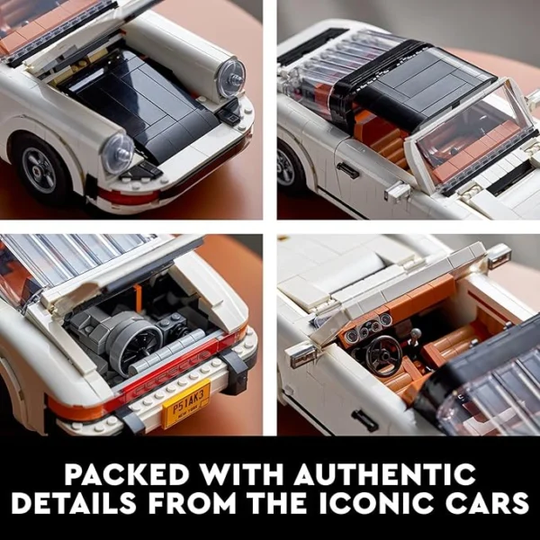 Porsche 911 building blocks packed with authentic details