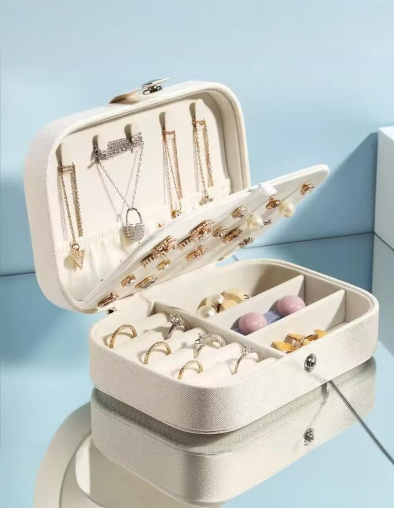 Portable Small Jewelry Organizer Leather NAYS Pick