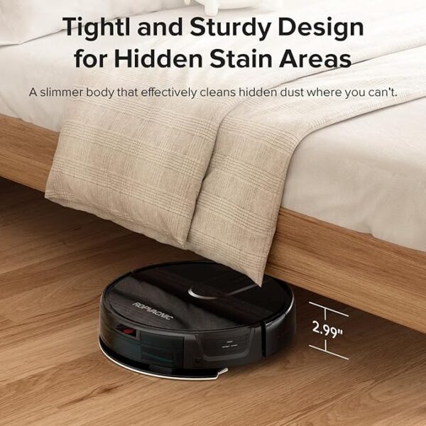 robot vacuum cleaner, clean hidden dust