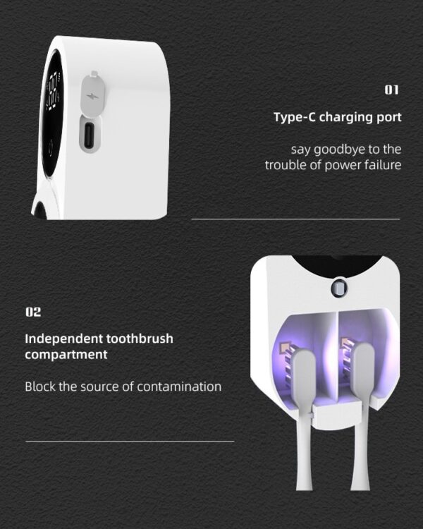 toothbrush sterilizer features