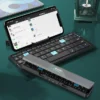 Mini Rechargeable Folding Bluetooth Keyboard