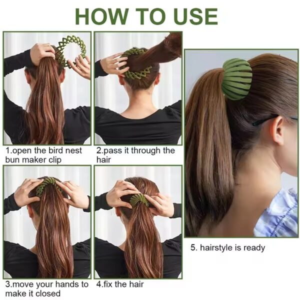 how to use hair clip