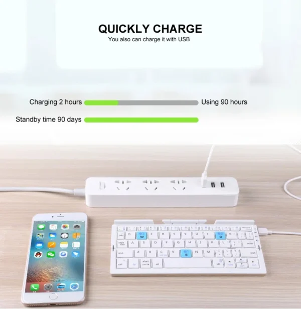 keyboard quickly charge
