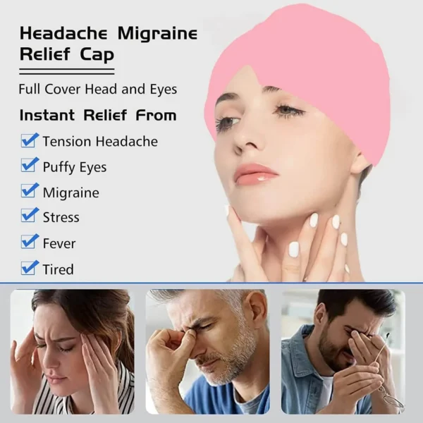 migraine relief cap uses