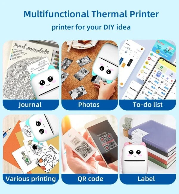 portable mini printer DIY idea