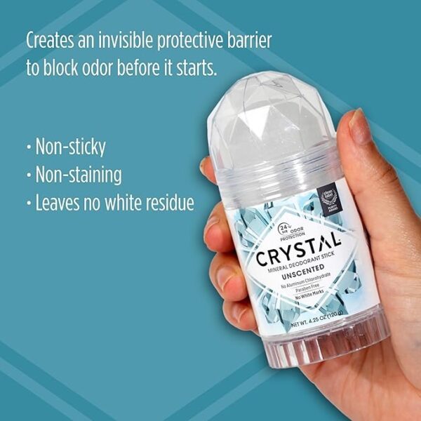 crystal deodorant benefits