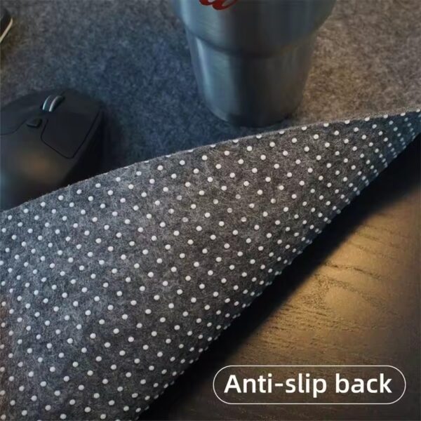 desk pad anti slip back