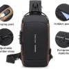 men's crossbody bag features