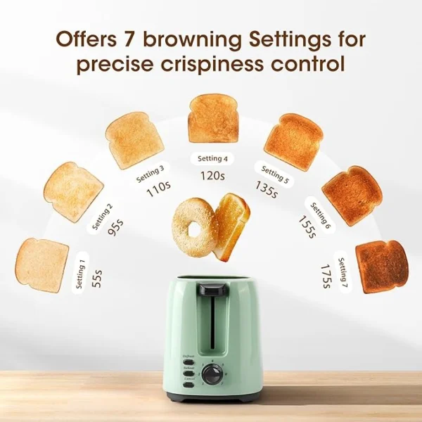 toaster browning levels