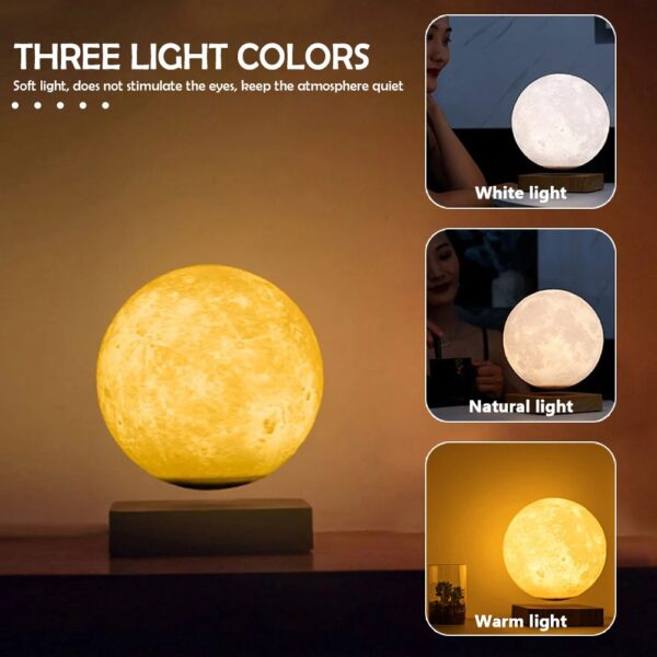 floating moon lamp 3 colors