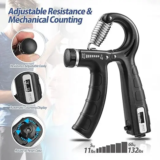 hand grip mechanical counting