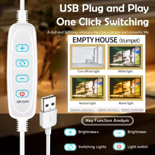 light up wall art key function