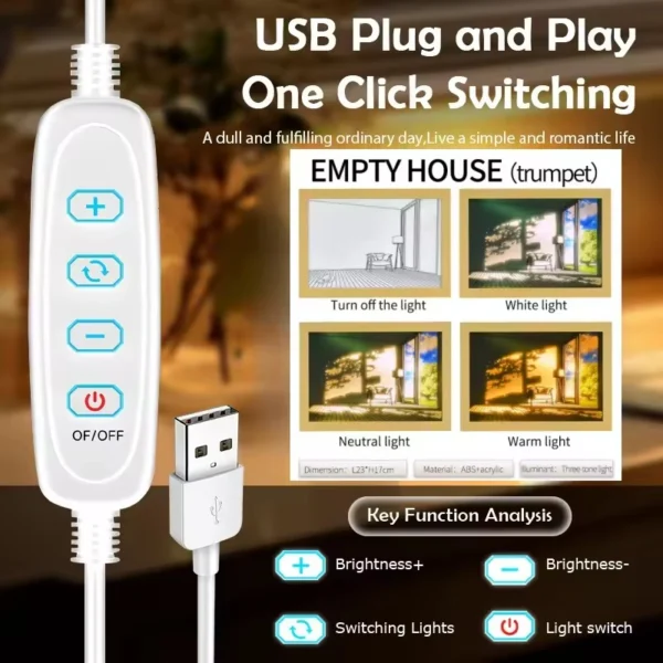 light up wall art key function