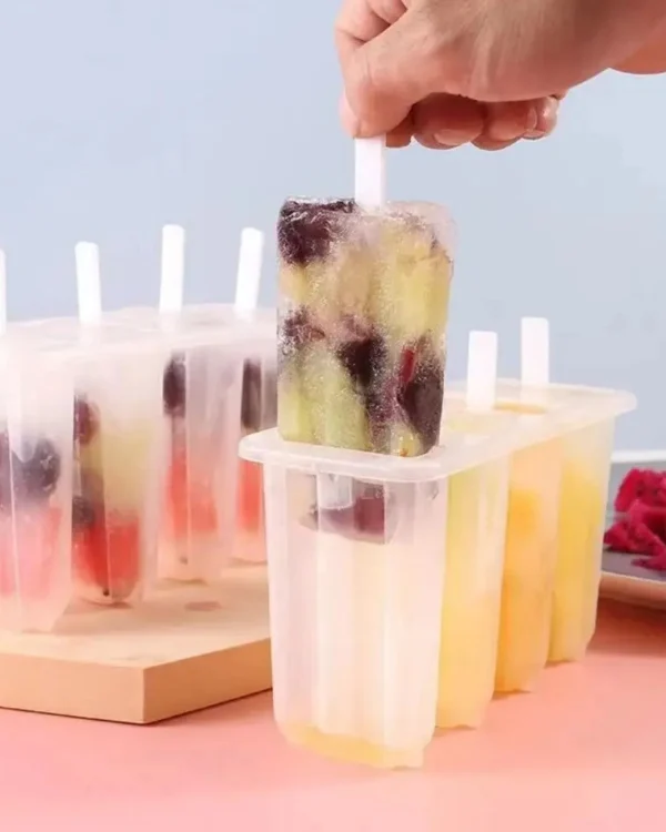 Reusable Popsicle Molds with Lid