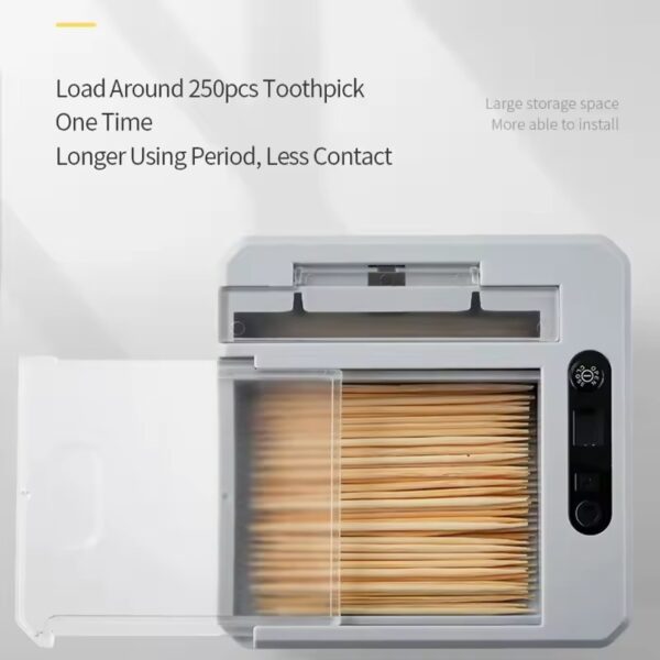 smart toothpick dispenser storage