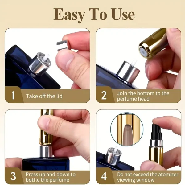 Mini Refillable Perfume Bottle for Travel - Image 3