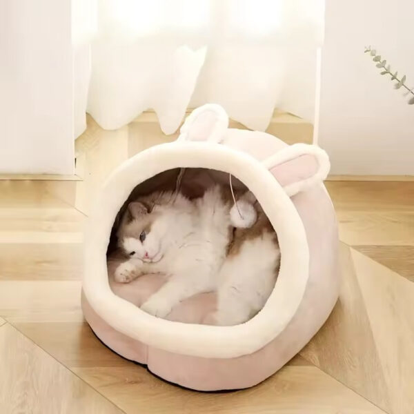 cat bed rabbit design