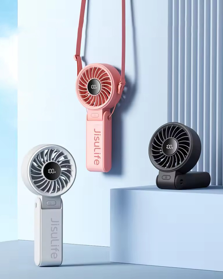 JISULIFE Handheld Portable Fan USB Rechargeable NAYS pick