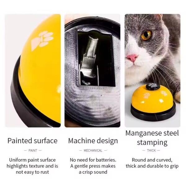pet training bell features