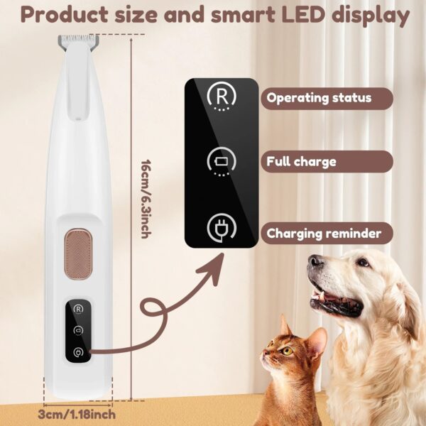pet trimmer features