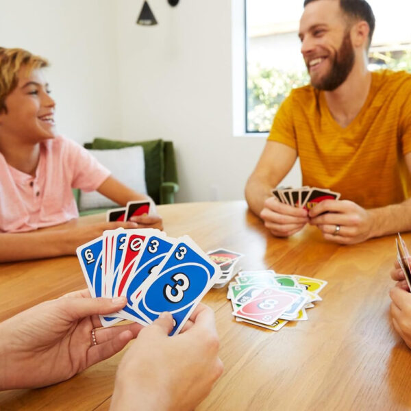 UNO card playing