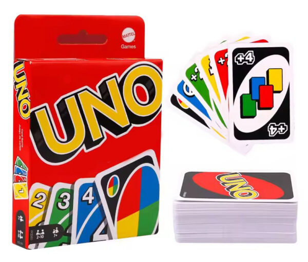 UNO card with box