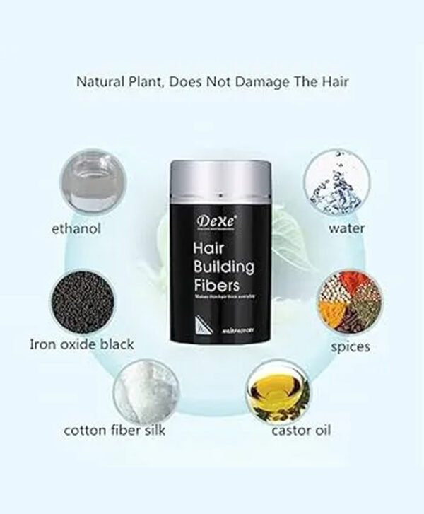 hair building fibers features