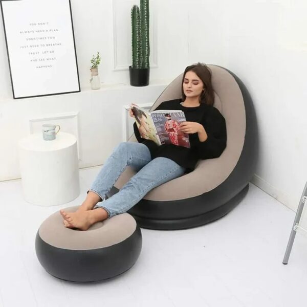 portable air sofa usage