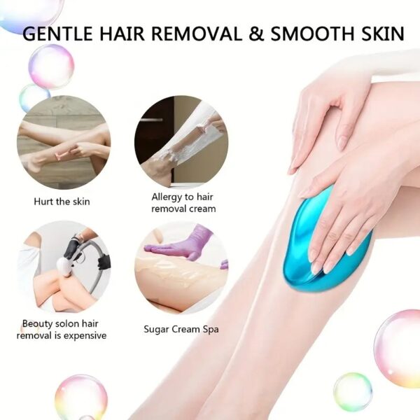 crystal hair removal benefits