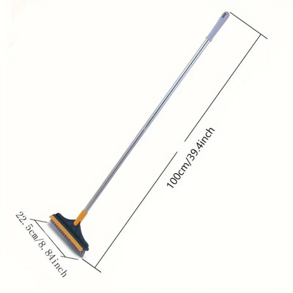 floor scrub brush size