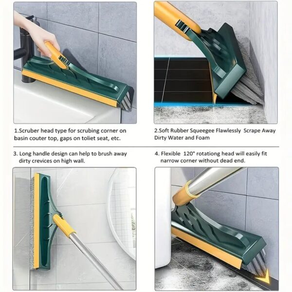 floor scrub brush usage