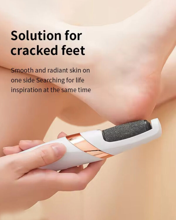 Foot Dead Skin Remover with LED Light