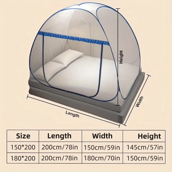 mosquito net size