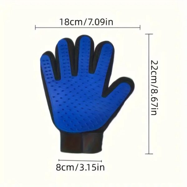 pet grooming glove size