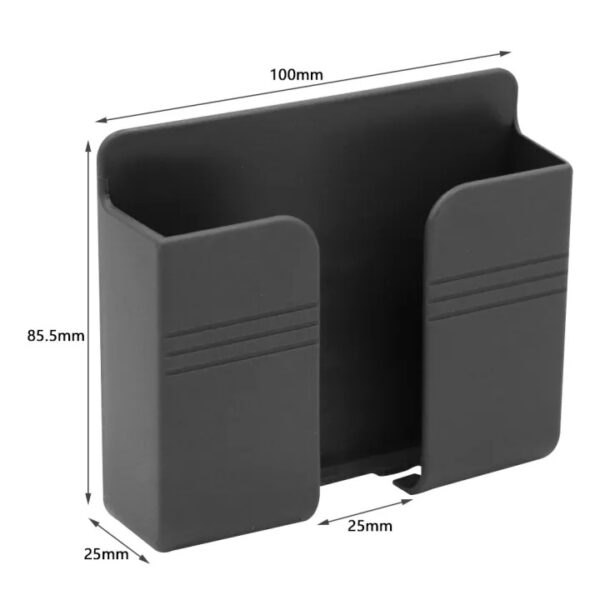 wall mount phone holder size