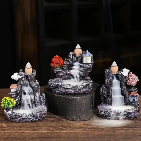 backflow incense holder usage