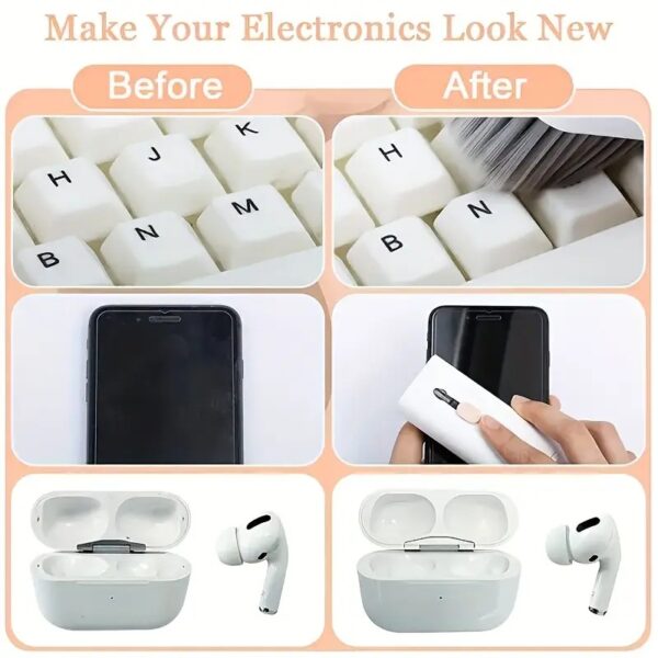 cleaning kit before after