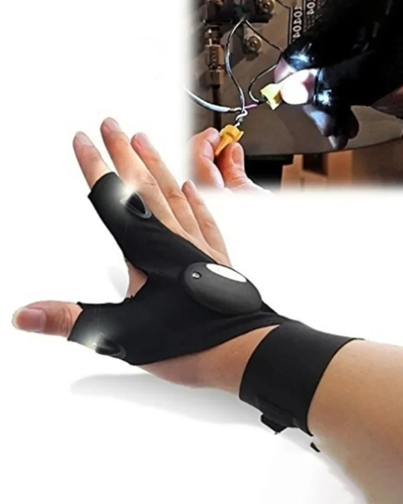 Flashlight Gloves for Outdoor Activity NAYS pick