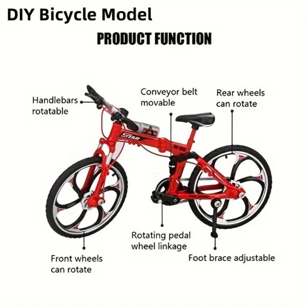 model bicycle features