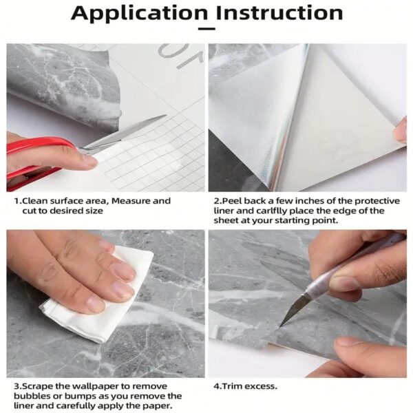 wall sticker application
