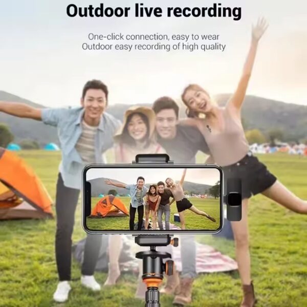wireless lavalier mic recordable
