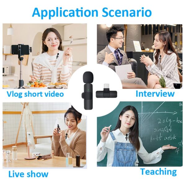 wireless lavalier mic usage