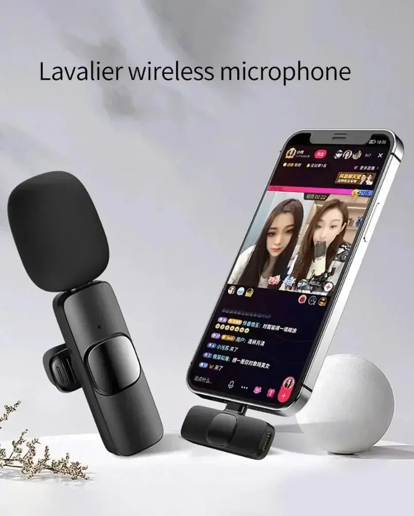 Wireless Lavalier Mic with Noise Reduction NAYS pick