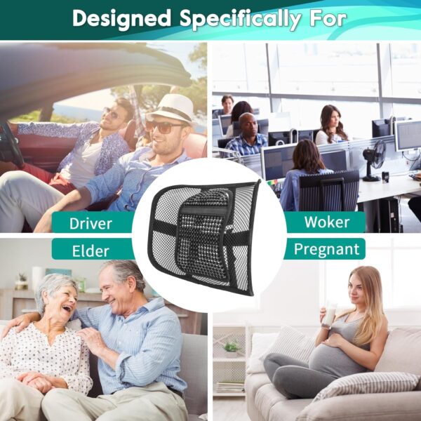 mesh lumbar cushion usage