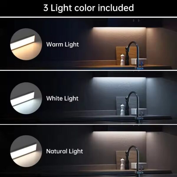 motion sensor LED light features