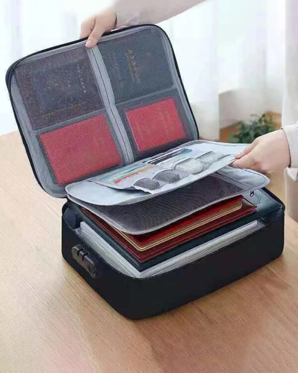 Travel Document Storage Bag with Lock NAYS pick