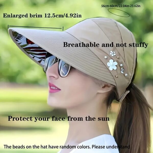 wide brim hat features
