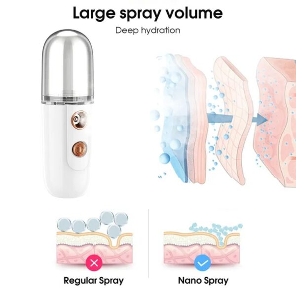 mini facial steamer deep hydration